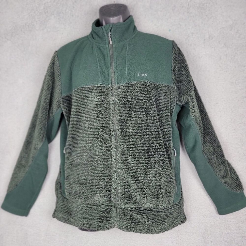 Uppi Fleece Chaqueta Jacket Mens S Green M' Ferret Shaggy-Pro Hybrid Softshell